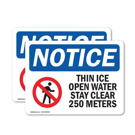 Signmission Safety Culture Sign, 5 in Width, Vinyl Decal, Rectangle OS-2PACK-NS-D-35-L-18582